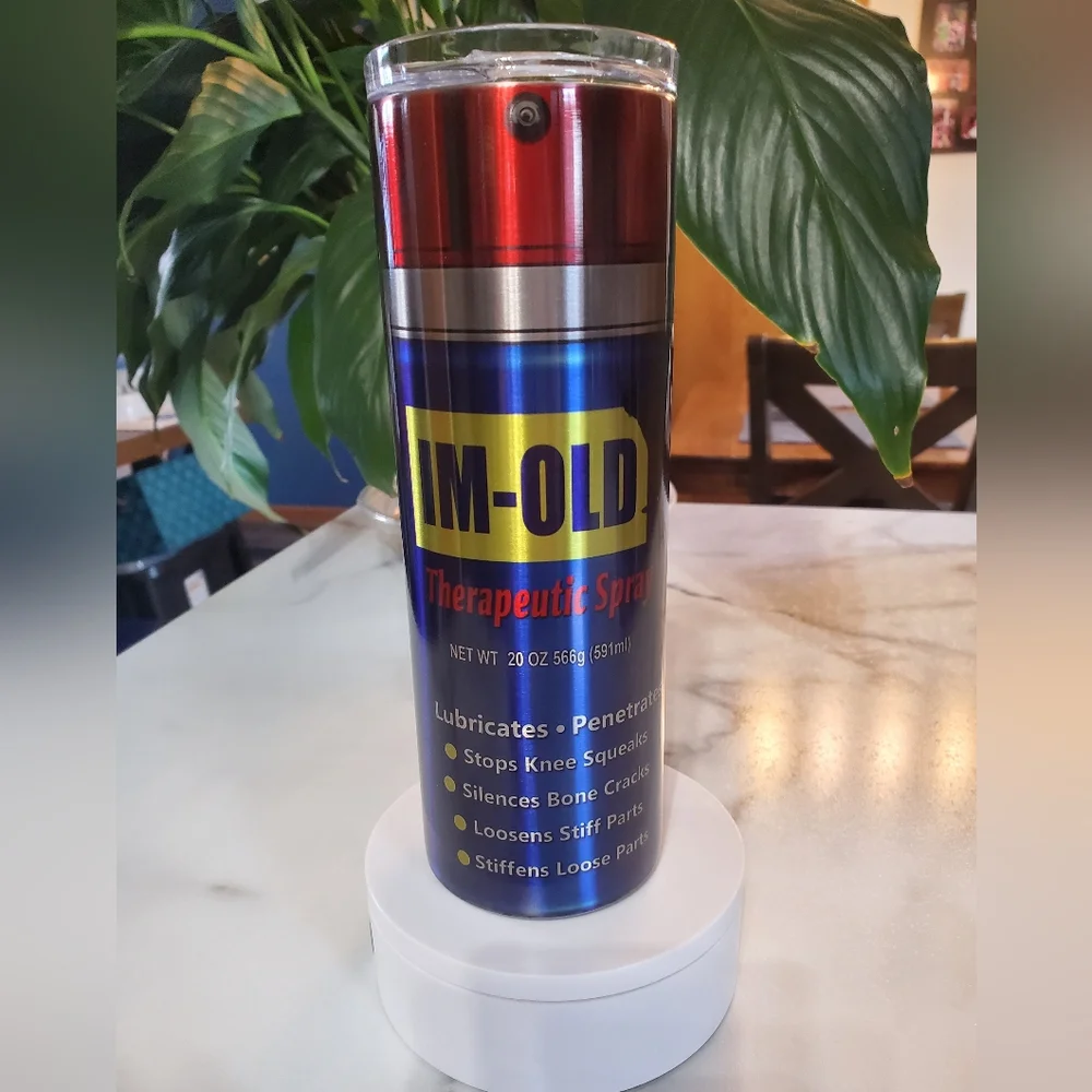 IM-OLD Therapeutic Spray FUNNY 20oz Tumbler 🎉sale